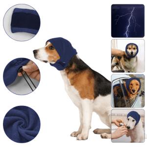 Dog Ear Muffs Protectors – Winter Calming Hoodie