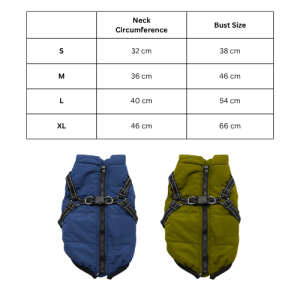 Waterproof Dog Fleece Winter Jacket